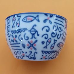 Yokohama Studio Bowl Hand Painted $25