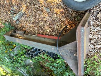 Skid steer wood splitter