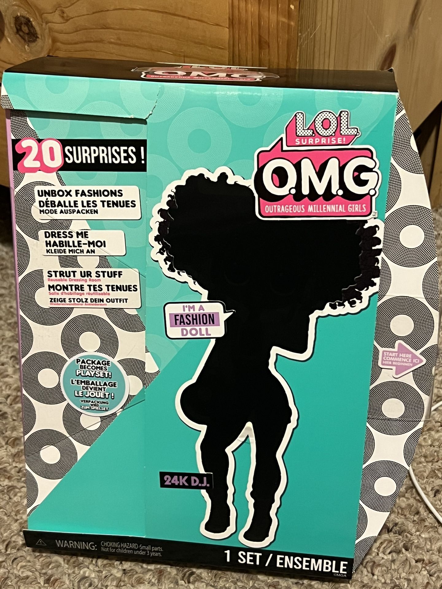 lol Surprise OMG 24K Dj Doll