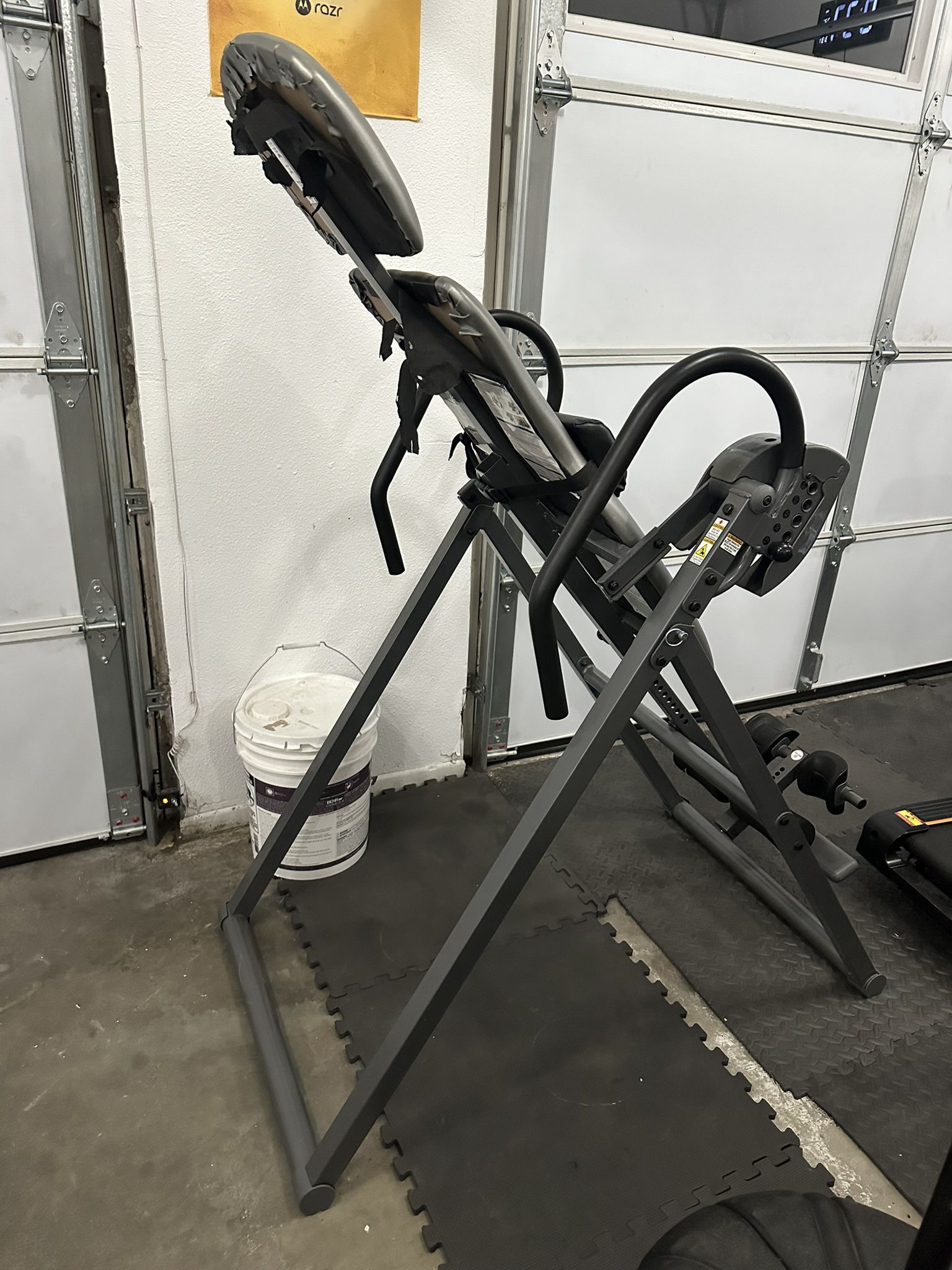 Innova Inversion Table with Adjustable Headrest, Reversible Ankle Holders, and 300 lb Weight Capacity