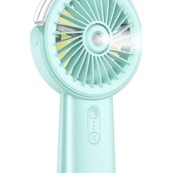 Misting Fan Portable Handheld Fan water Mist Fan Rechargeable.   (AC)