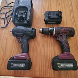 Matco 20v Impact And Drill