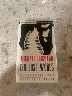 Lost World Audio Book on Cassette 4 tapes