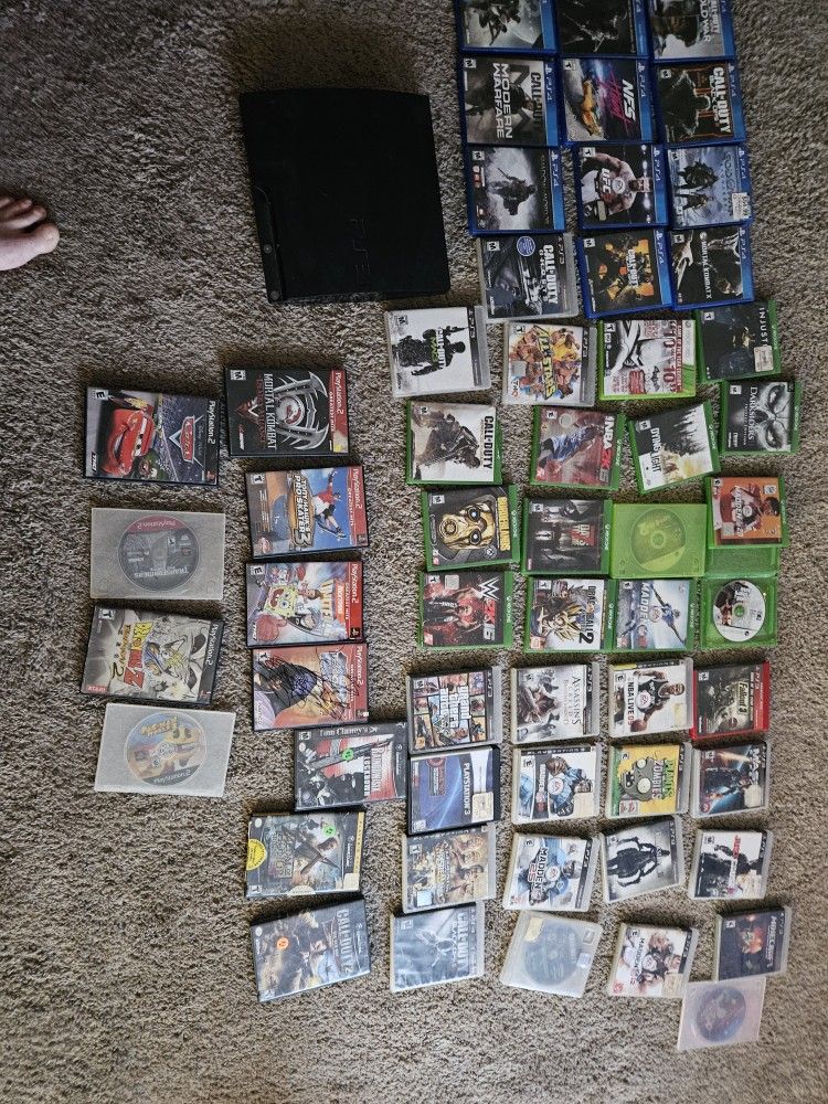 PS3 Cancel And Ps2,Ps3, PS3 X-BOX ONE GAMES