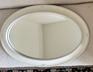 Oval Wall Mirror 31” x 21”