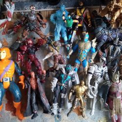 Action Figure Lot HUGE mostly Spawn Vehicles Included