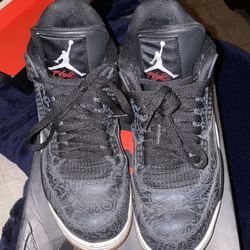Jordan 4s Laser Black Gum