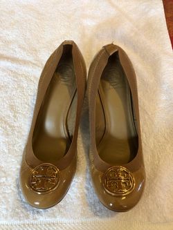 Tory Burch wedge patent leather size 9.5