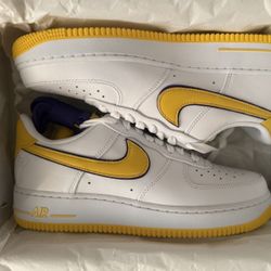NEW 2024 NIKE AIR FORCE ONE LOW “Kobe Bryant Lakers Home” Sz10