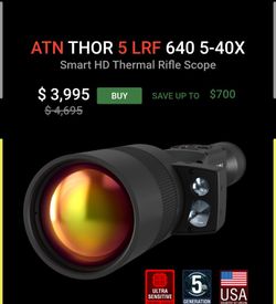 Thor 5 640x480 Thermal Scope
