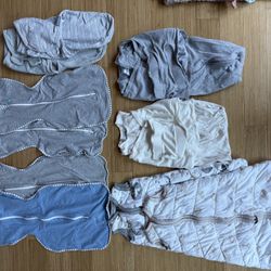 10 Swaddles/Sleep sacks