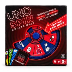 UNO Spin Adults Only Card Game