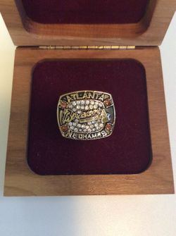 Atlanta Braves REPLICA World Series Ring!