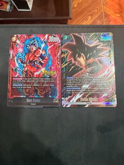 Dragon Ball Super Card Game SR Cards