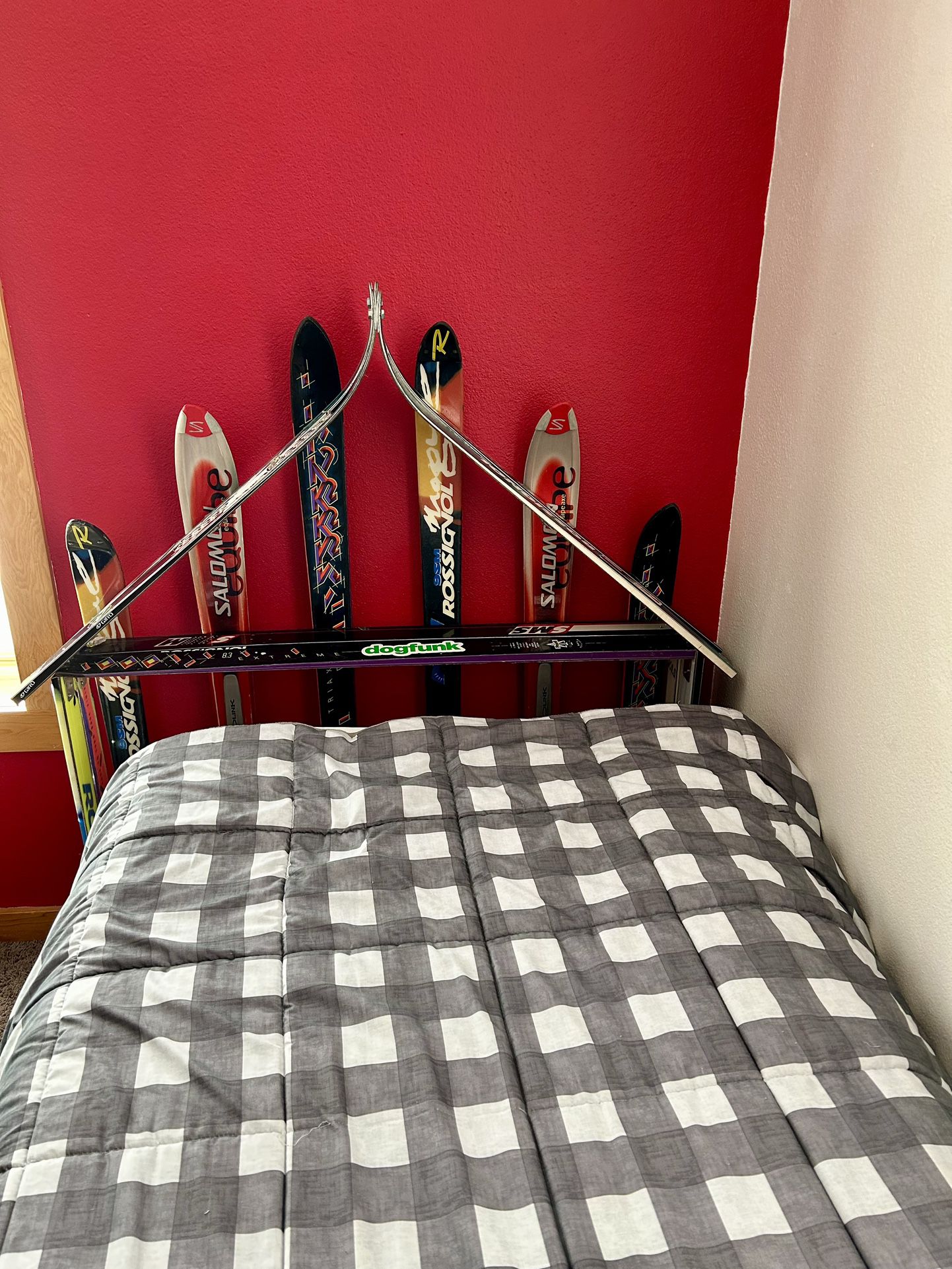 Twin Sized Ski bed