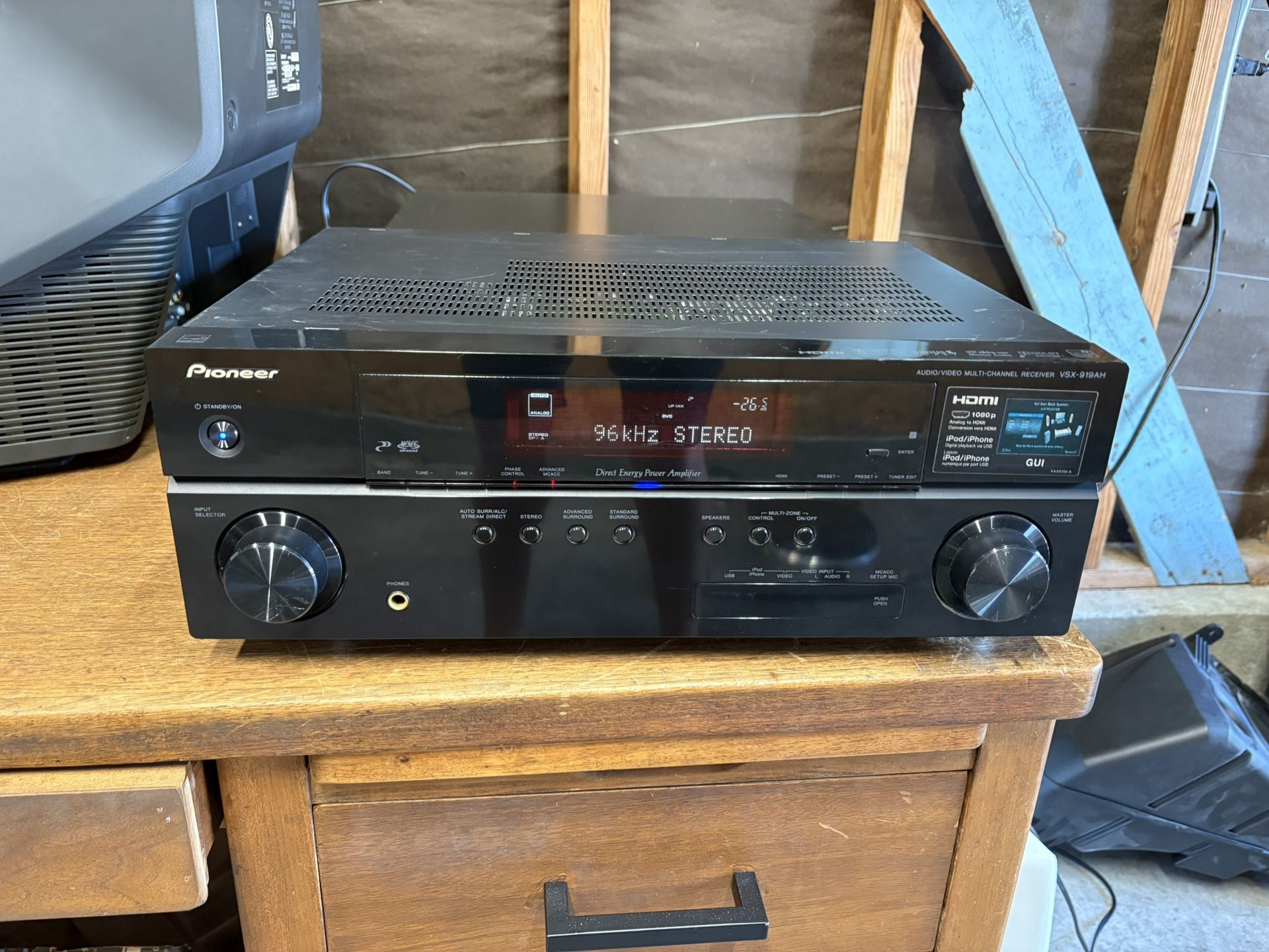 Pioneer A/V Multi Channel Receiver