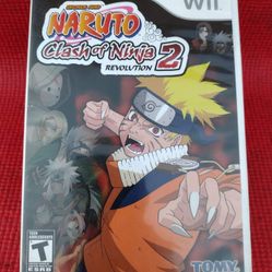 Naruto Clash Of Ninja 2 Revolution Wii Game