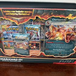 Pokemon charizard ex box special collection