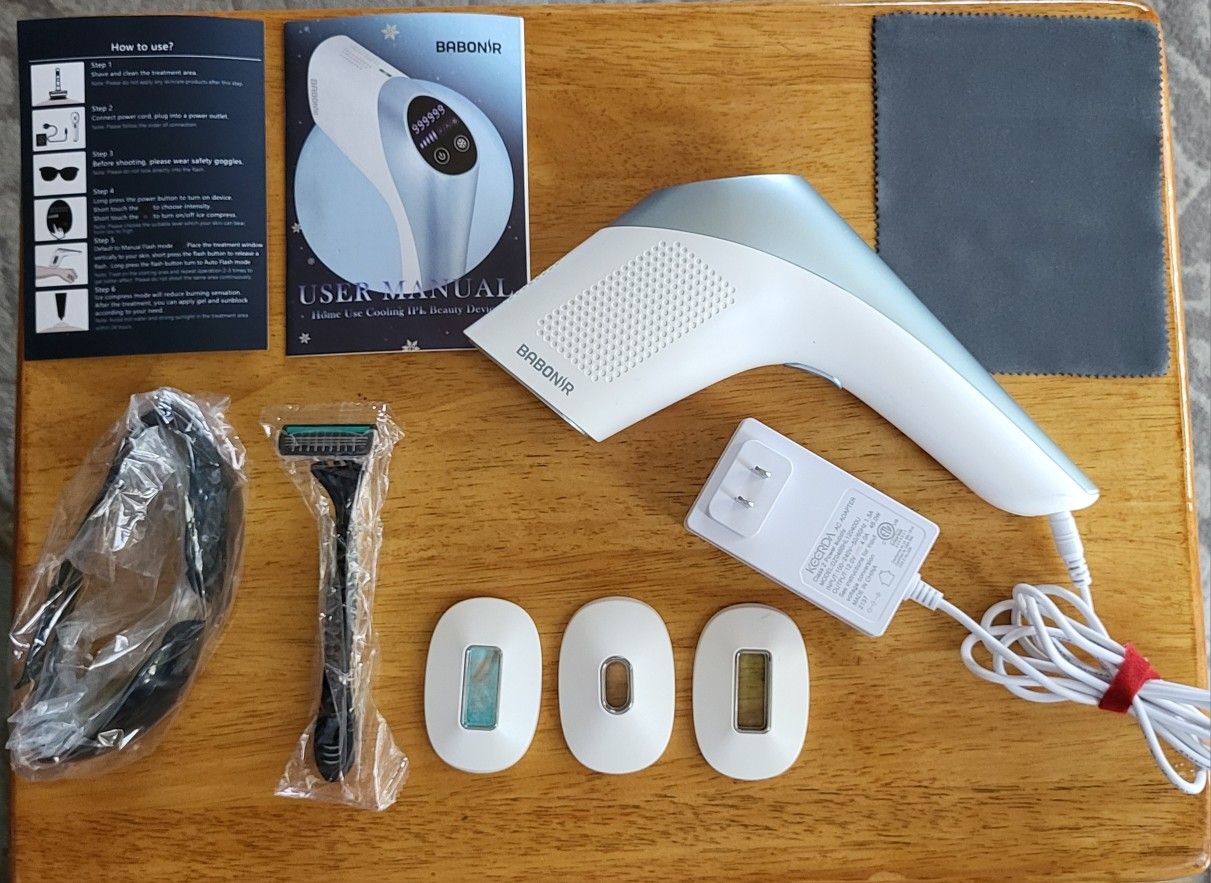Babonir Mismon IPL Laser Hair Removal & Skin Rejuvenating Device