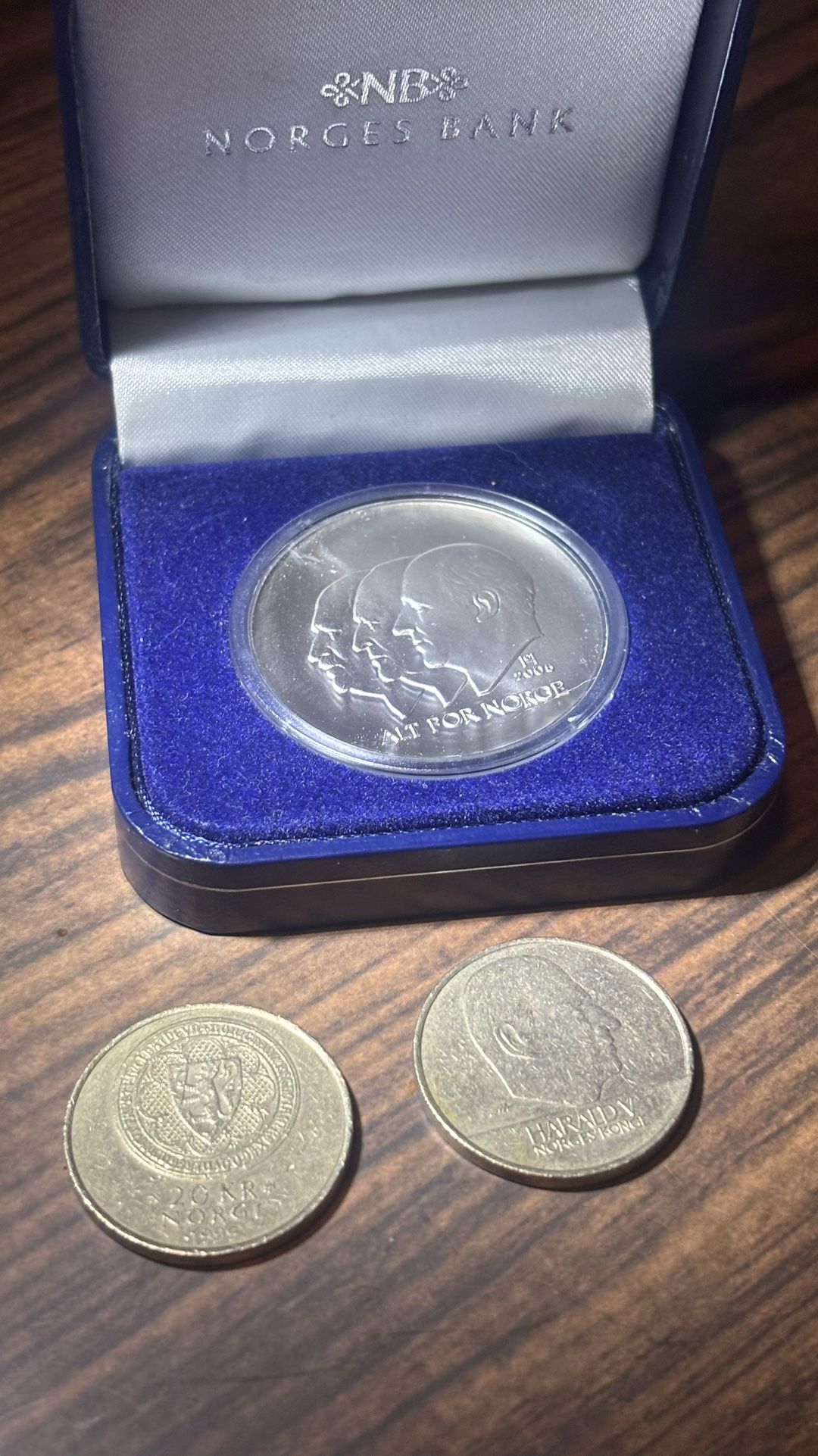 .925 Norway Three Kings 2005 Independence Coin NM & More