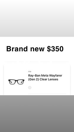 Meta glasses