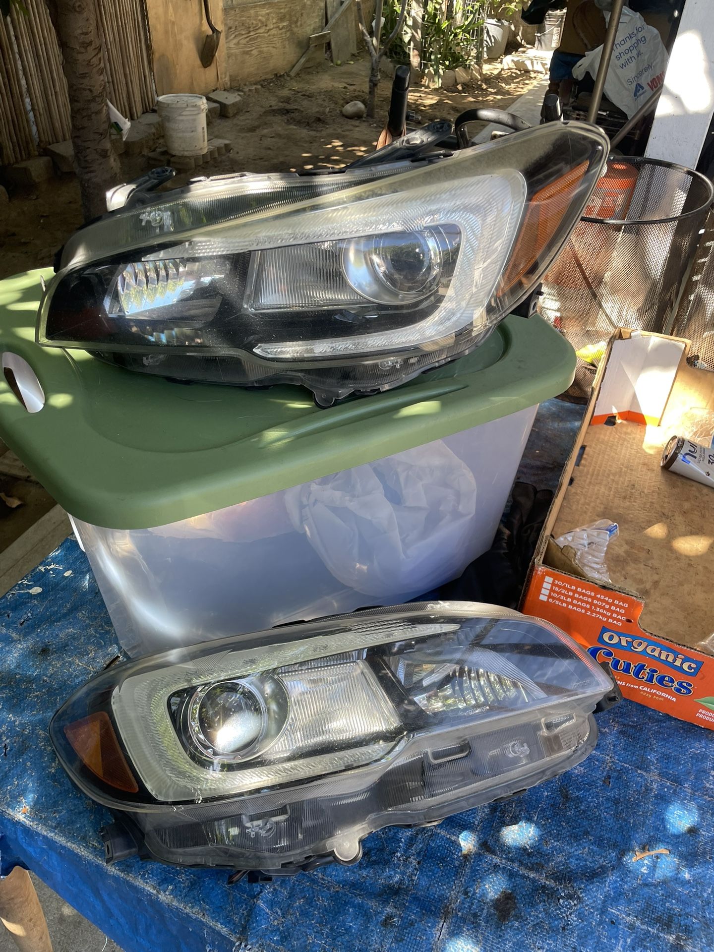 WRX headlights
