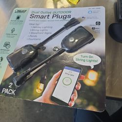 Feit Electric Dual Outlet Outdoor Smart Plug