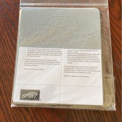 Stampin Up Sizzix Large Paper Doily
