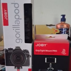 Joby Gorillapod And Joby Mount Pro