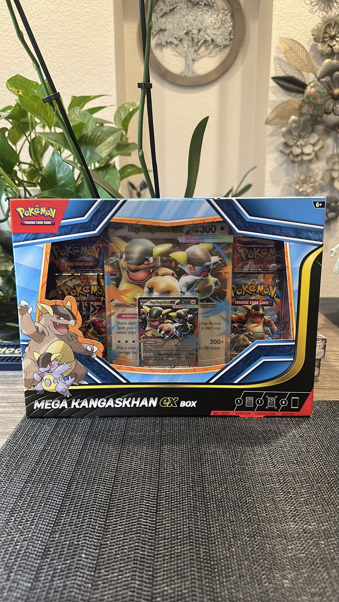 Pokémon Mega Kangaskhan EX Box TCG Promo Lenticular Boosters Factory Sealed 🔥🔥