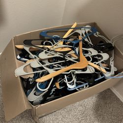 Huge Box of Hangers