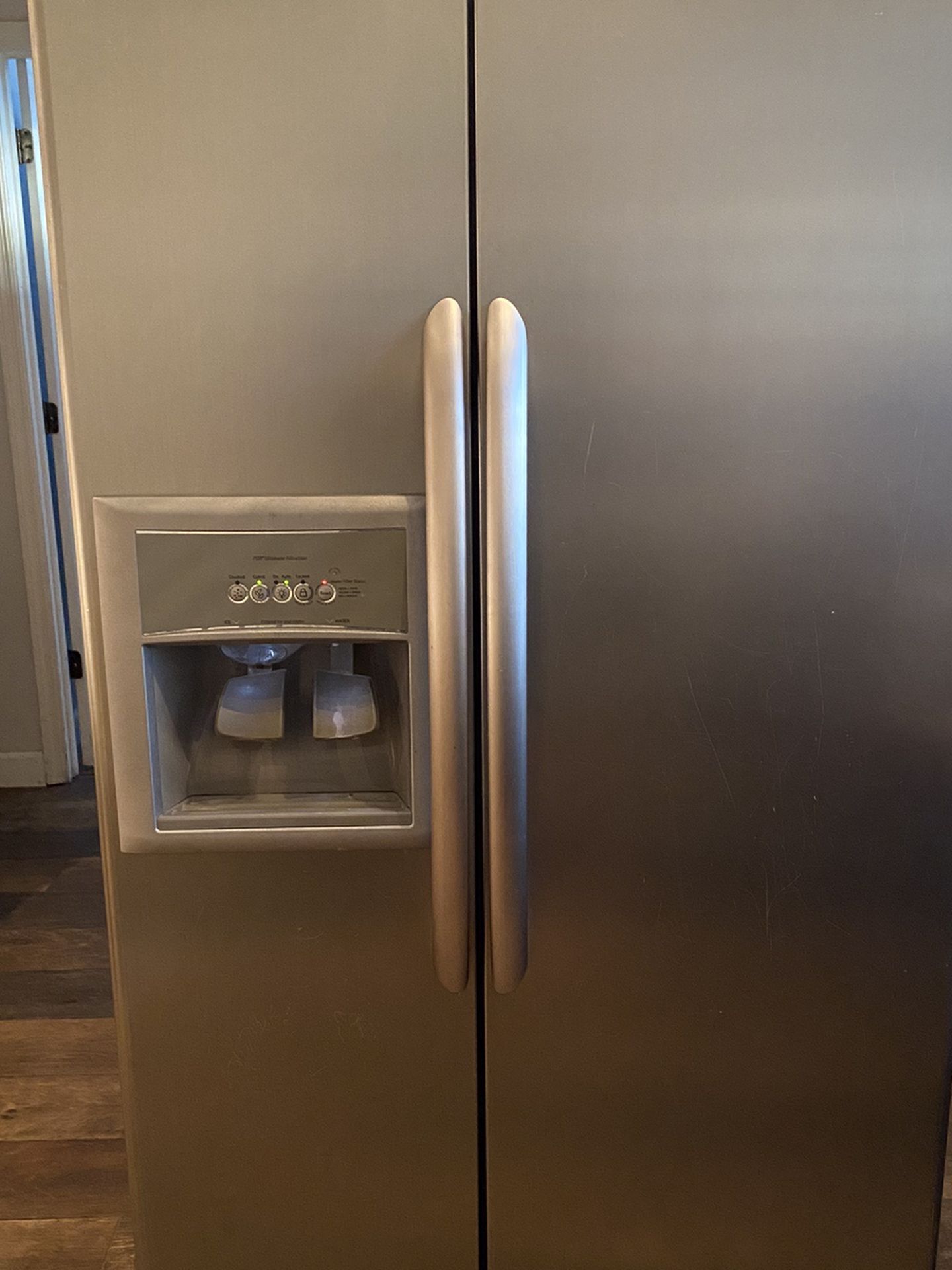 Stainless Steel Kenmore Elite Refrigerator