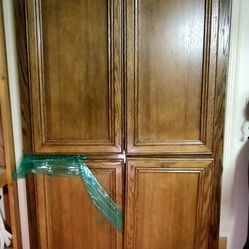 $60.00  O.B.O.  It is an Oak Wood pantry.