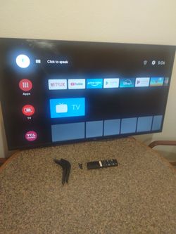 TCL Android Smart TV with Remote