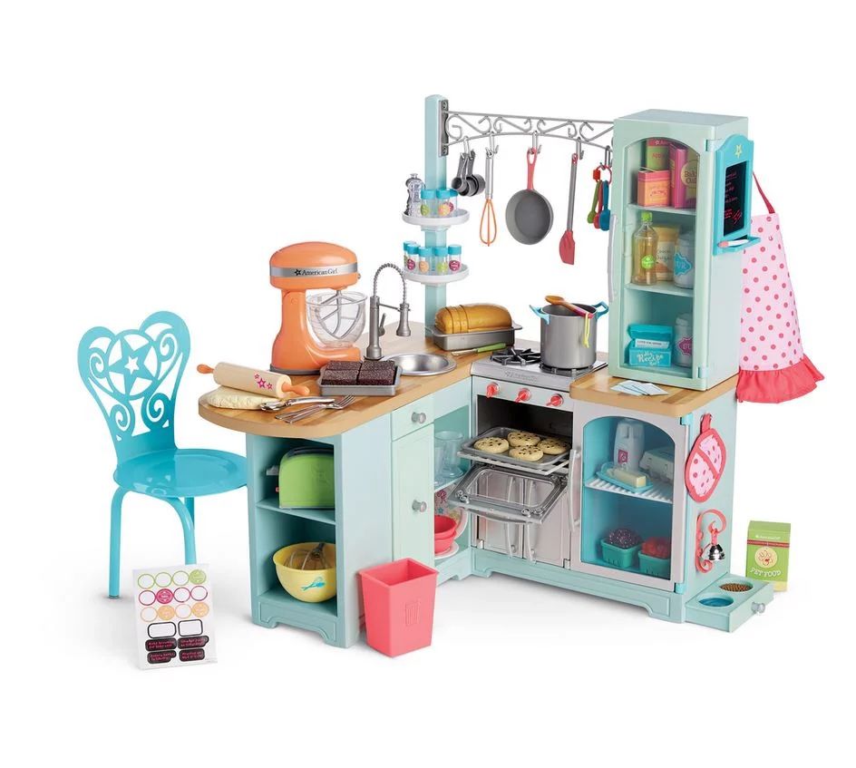 American Girl Doll Gourmet Kitchen Set Truly Me Collection