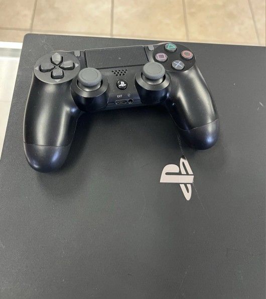 PS4 Pro With 2 Controllers, 2 Games