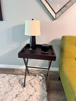 Modern Black Table Lamp – Small Accent Lamp