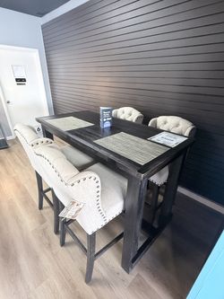 5pc counter height dining set