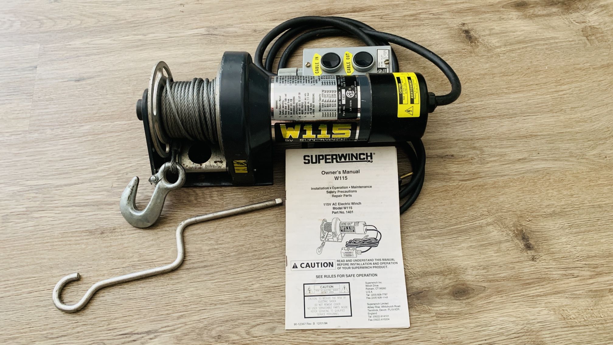 Superwinch 115 Volt AC Winch