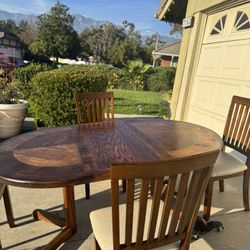 Dining Table With 4 Chairs