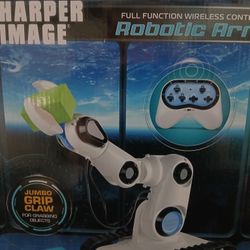 New In Box Sharper Image Robotic Arm $35