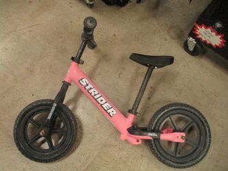 Used Strider Sport 12" Pink Balance Bike