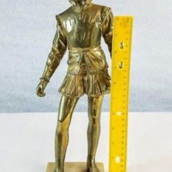 King Brass Statue 