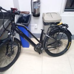 Electric Bike Just Needs Some Bolts For The Front Tire And A Battery