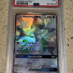 Psa 9 Mewtwo Gx 