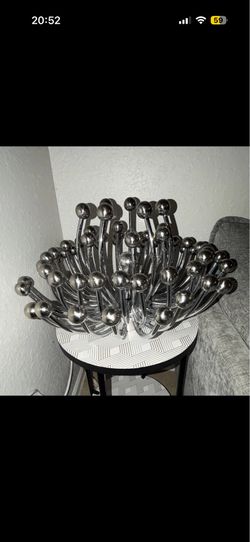 Chrome Retro Vintage Lamp Pistillino