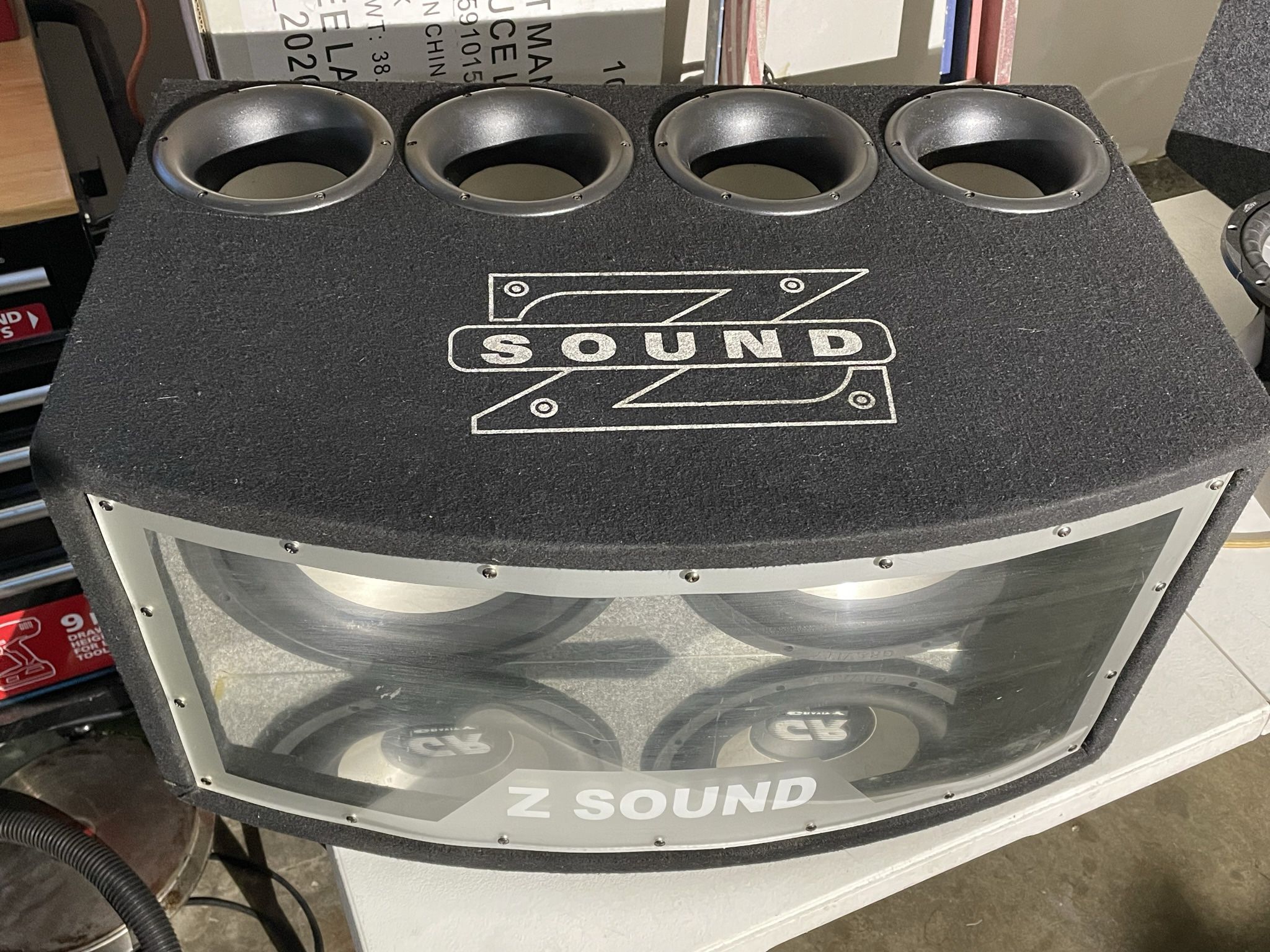 2-12 Speaker Box (no Subs)