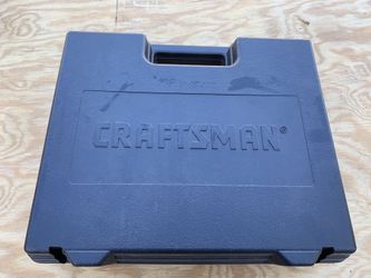 Empty Craftsman drill case