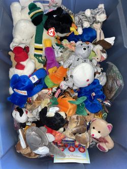 Bin Full Of Beanie Babies