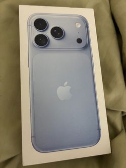 Apple iPhone 18 pro glacier unlocked brand new